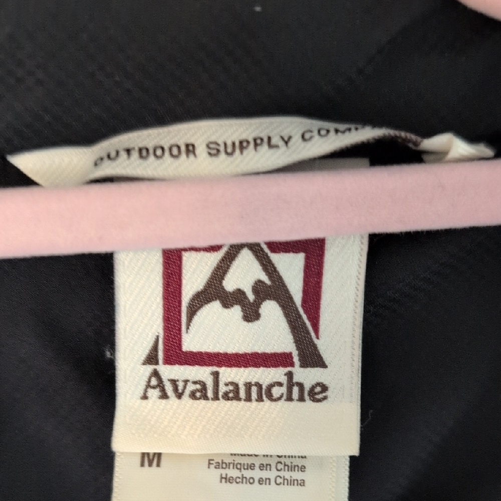 Avalanche Black Zip-Up Jacket - image 2